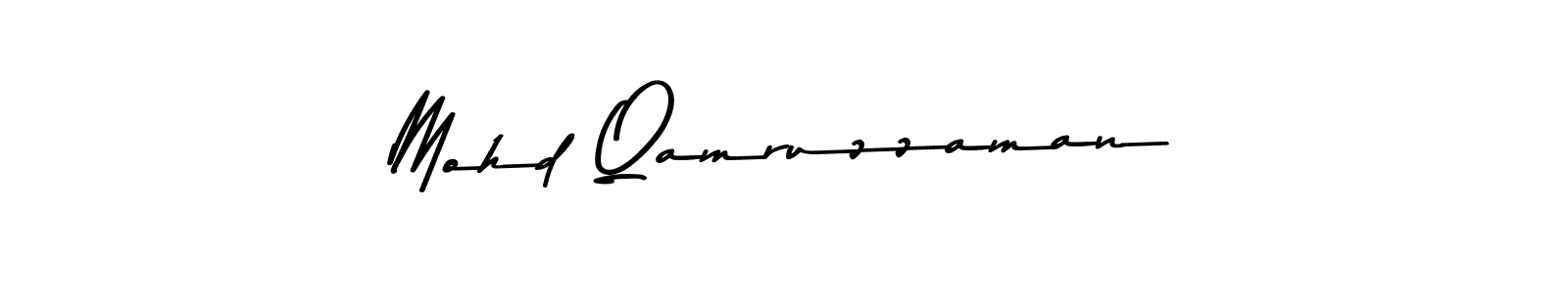 if you are searching for the best signature style for your name Mohd Qamruzzaman. so please give up your signature search. here we have designed multiple signature styles  using Asem Kandis PERSONAL USE. Mohd Qamruzzaman signature style 9 images and pictures png