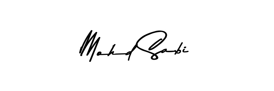 Use a signature maker to create a handwritten signature online. With this signature software, you can design (Asem Kandis PERSONAL USE) your own signature for name Mohd Sabi. Mohd Sabi signature style 9 images and pictures png