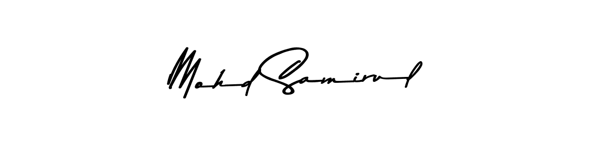 How to Draw Mohd Samirul signature style? Asem Kandis PERSONAL USE is a latest design signature styles for name Mohd Samirul. Mohd Samirul signature style 9 images and pictures png