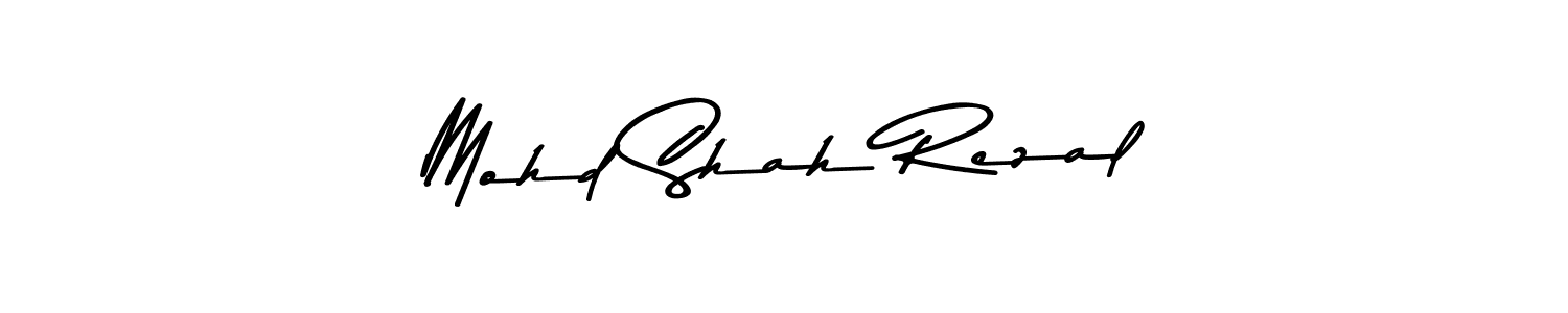 How to make Mohd Shah Rezal signature? Asem Kandis PERSONAL USE is a professional autograph style. Create handwritten signature for Mohd Shah Rezal name. Mohd Shah Rezal signature style 9 images and pictures png