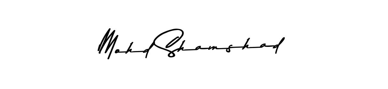 Here are the top 10 professional signature styles for the name Mohd Shamshad. These are the best autograph styles you can use for your name. Mohd Shamshad signature style 9 images and pictures png