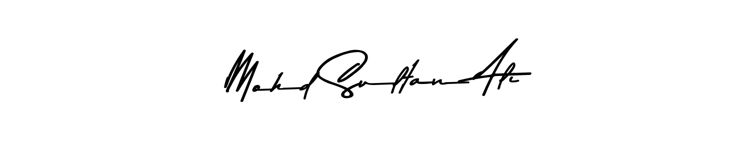 Make a beautiful signature design for name Mohd Sultan Ali. Use this online signature maker to create a handwritten signature for free. Mohd Sultan Ali signature style 9 images and pictures png