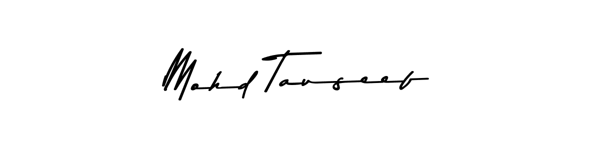 The best way (Asem Kandis PERSONAL USE) to make a short signature is to pick only two or three words in your name. The name Mohd Tauseef include a total of six letters. For converting this name. Mohd Tauseef signature style 9 images and pictures png