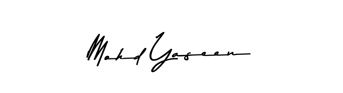 How to make Mohd Yaseen signature? Asem Kandis PERSONAL USE is a professional autograph style. Create handwritten signature for Mohd Yaseen name. Mohd Yaseen signature style 9 images and pictures png