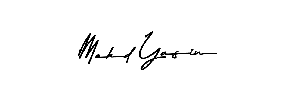 Also You can easily find your signature by using the search form. We will create Mohd Yasin name handwritten signature images for you free of cost using Asem Kandis PERSONAL USE sign style. Mohd Yasin signature style 9 images and pictures png