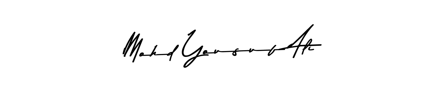 if you are searching for the best signature style for your name Mohd Yousuf Ali. so please give up your signature search. here we have designed multiple signature styles  using Asem Kandis PERSONAL USE. Mohd Yousuf Ali signature style 9 images and pictures png