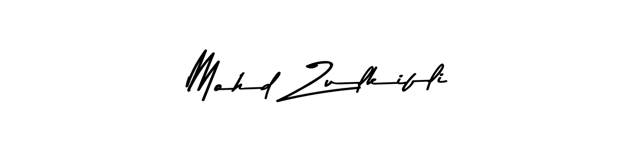 Make a beautiful signature design for name Mohd Zulkifli. With this signature (Asem Kandis PERSONAL USE) style, you can create a handwritten signature for free. Mohd Zulkifli signature style 9 images and pictures png