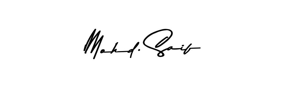 The best way (Asem Kandis PERSONAL USE) to make a short signature is to pick only two or three words in your name. The name Mohd. Saif include a total of six letters. For converting this name. Mohd. Saif signature style 9 images and pictures png