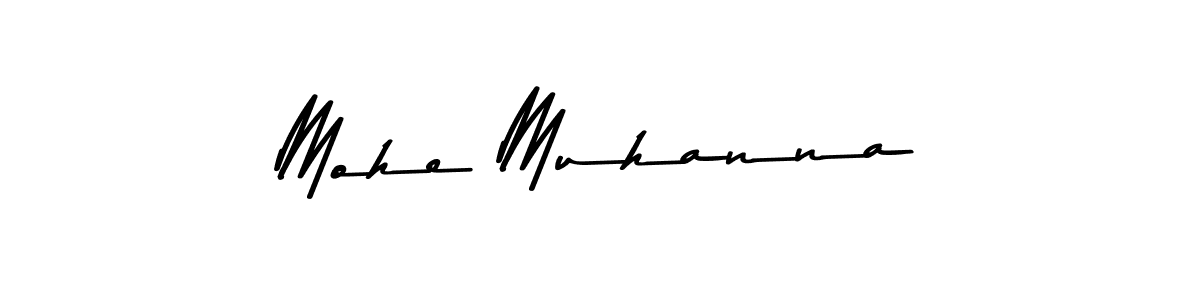 Also we have Mohe Muhanna name is the best signature style. Create professional handwritten signature collection using Asem Kandis PERSONAL USE autograph style. Mohe Muhanna signature style 9 images and pictures png
