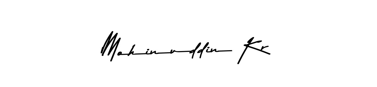 The best way (Asem Kandis PERSONAL USE) to make a short signature is to pick only two or three words in your name. The name Mohinuddin Kr include a total of six letters. For converting this name. Mohinuddin Kr signature style 9 images and pictures png