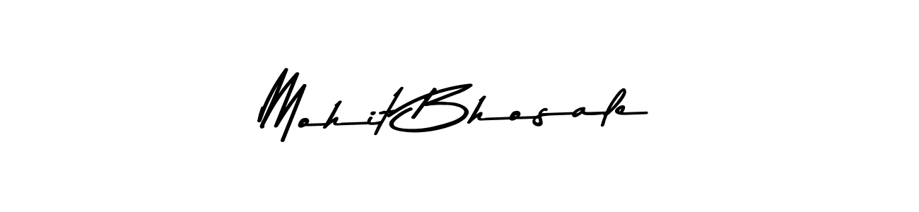 Make a beautiful signature design for name Mohit Bhosale. Use this online signature maker to create a handwritten signature for free. Mohit Bhosale signature style 9 images and pictures png