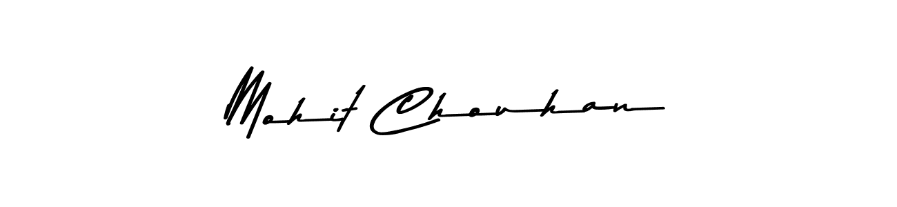 Mohit Chouhan stylish signature style. Best Handwritten Sign (Asem Kandis PERSONAL USE) for my name. Handwritten Signature Collection Ideas for my name Mohit Chouhan. Mohit Chouhan signature style 9 images and pictures png