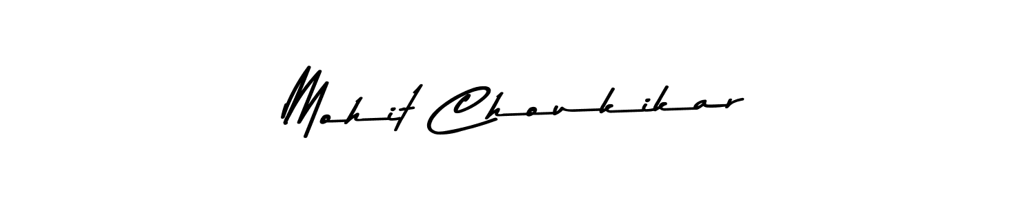 Make a beautiful signature design for name Mohit Choukikar. Use this online signature maker to create a handwritten signature for free. Mohit Choukikar signature style 9 images and pictures png