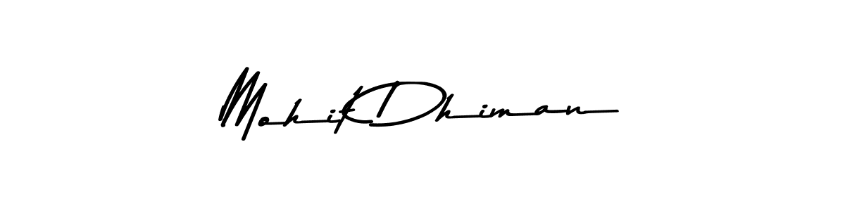 You should practise on your own different ways (Asem Kandis PERSONAL USE) to write your name (Mohit Dhiman) in signature. don't let someone else do it for you. Mohit Dhiman signature style 9 images and pictures png