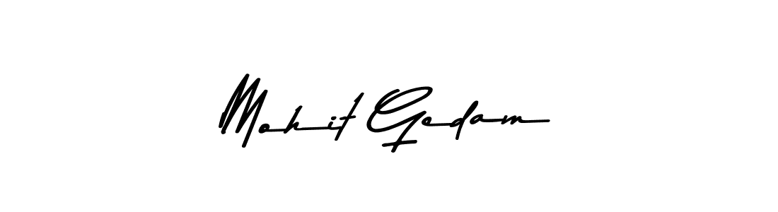 Here are the top 10 professional signature styles for the name Mohit Gedam. These are the best autograph styles you can use for your name. Mohit Gedam signature style 9 images and pictures png