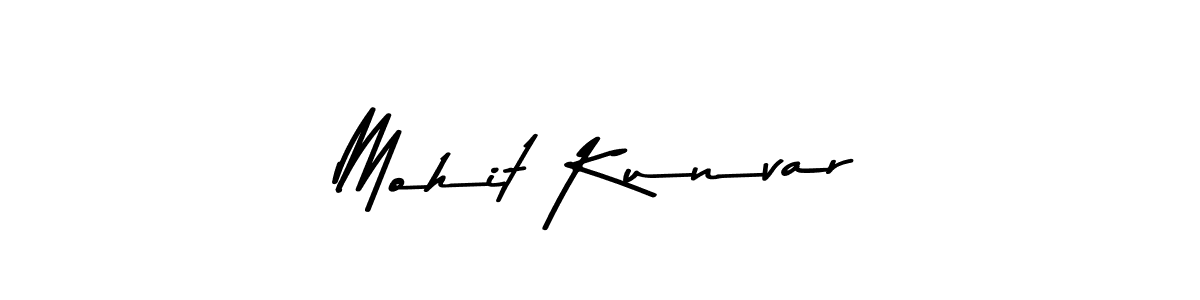 Also we have Mohit Kunvar name is the best signature style. Create professional handwritten signature collection using Asem Kandis PERSONAL USE autograph style. Mohit Kunvar signature style 9 images and pictures png
