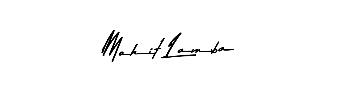 It looks lik you need a new signature style for name Mohit Lamba. Design unique handwritten (Asem Kandis PERSONAL USE) signature with our free signature maker in just a few clicks. Mohit Lamba signature style 9 images and pictures png