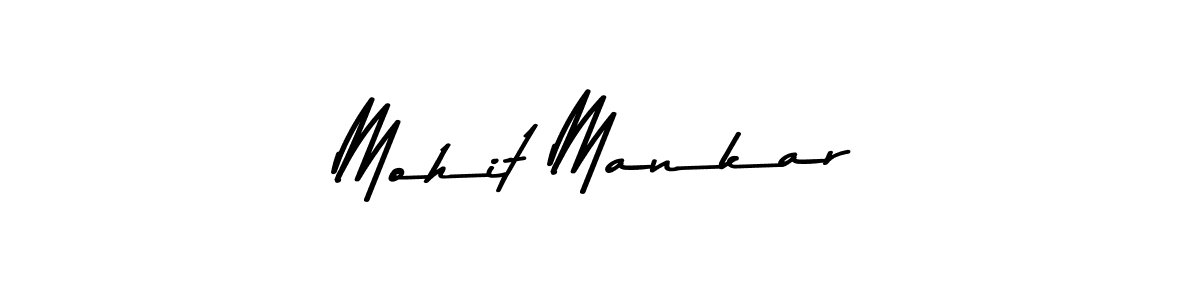Also You can easily find your signature by using the search form. We will create Mohit Mankar name handwritten signature images for you free of cost using Asem Kandis PERSONAL USE sign style. Mohit Mankar signature style 9 images and pictures png