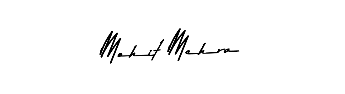 Use a signature maker to create a handwritten signature online. With this signature software, you can design (Asem Kandis PERSONAL USE) your own signature for name Mohit Mehra. Mohit Mehra signature style 9 images and pictures png