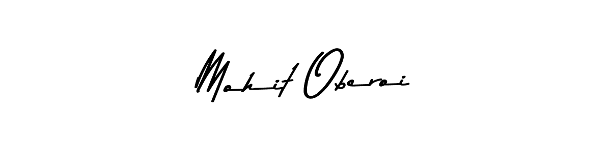 Make a beautiful signature design for name Mohit Oberoi. With this signature (Asem Kandis PERSONAL USE) style, you can create a handwritten signature for free. Mohit Oberoi signature style 9 images and pictures png