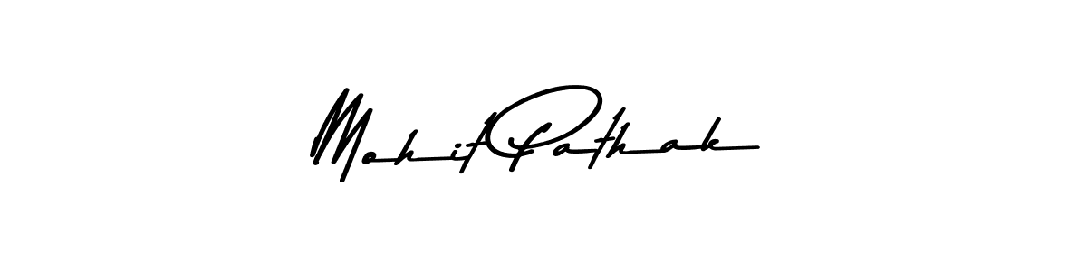 Design your own signature with our free online signature maker. With this signature software, you can create a handwritten (Asem Kandis PERSONAL USE) signature for name Mohit Pathak. Mohit Pathak signature style 9 images and pictures png