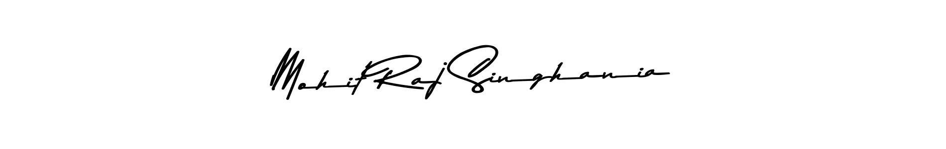 Create a beautiful signature design for name Mohit Raj Singhania. With this signature (Asem Kandis PERSONAL USE) fonts, you can make a handwritten signature for free. Mohit Raj Singhania signature style 9 images and pictures png
