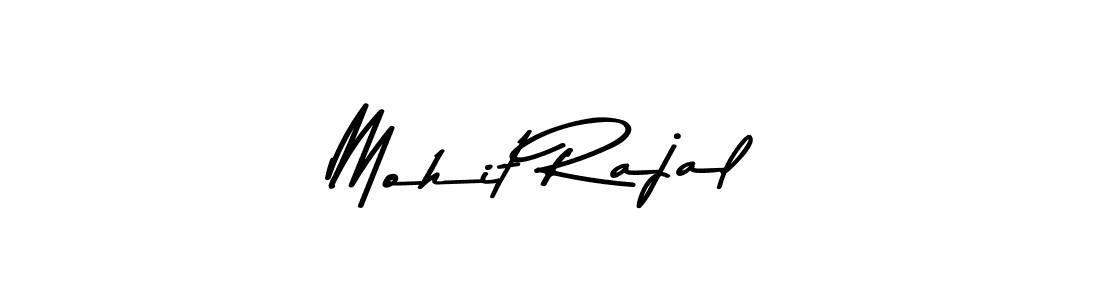 How to make Mohit Rajal signature? Asem Kandis PERSONAL USE is a professional autograph style. Create handwritten signature for Mohit Rajal name. Mohit Rajal signature style 9 images and pictures png