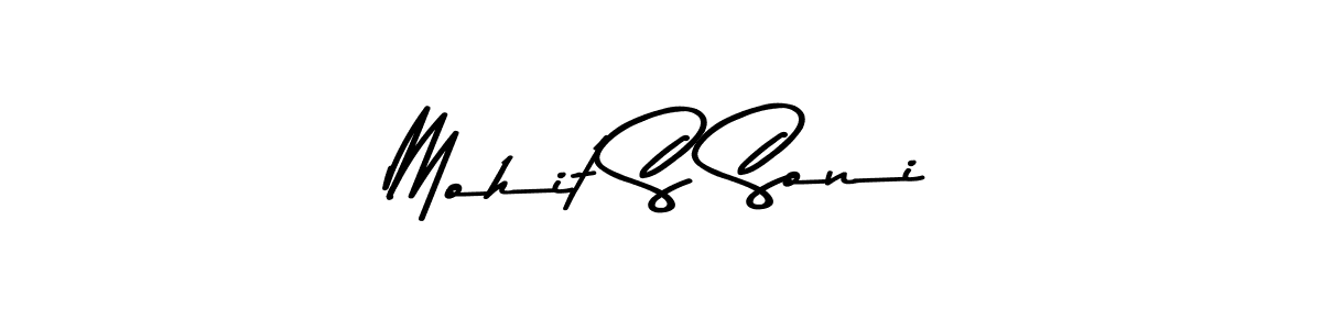 You should practise on your own different ways (Asem Kandis PERSONAL USE) to write your name (Mohit S Soni) in signature. don't let someone else do it for you. Mohit S Soni signature style 9 images and pictures png