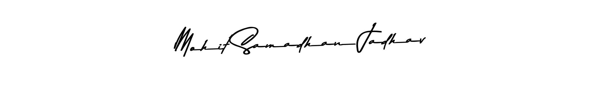 Asem Kandis PERSONAL USE is a professional signature style that is perfect for those who want to add a touch of class to their signature. It is also a great choice for those who want to make their signature more unique. Get Mohit Samadhan Jadhav name to fancy signature for free. Mohit Samadhan Jadhav signature style 9 images and pictures png
