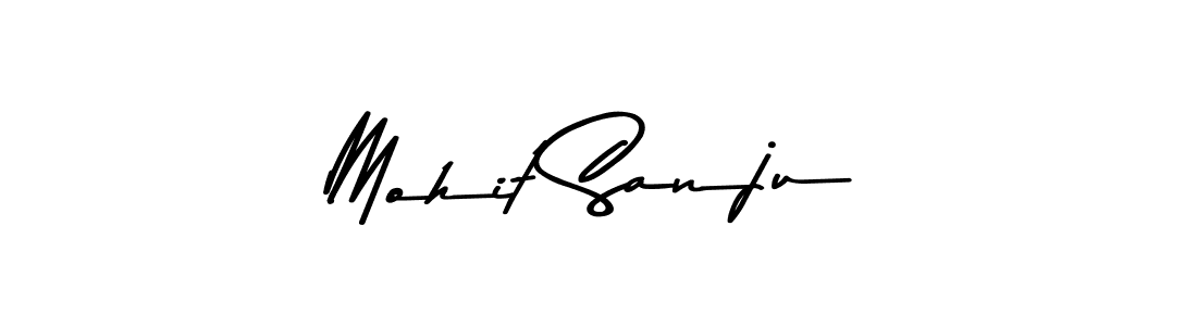 Design your own signature with our free online signature maker. With this signature software, you can create a handwritten (Asem Kandis PERSONAL USE) signature for name Mohit Sanju. Mohit Sanju signature style 9 images and pictures png