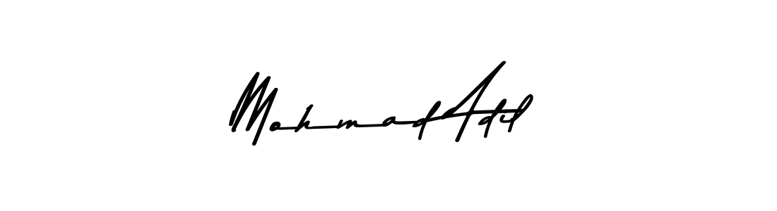 Mohmad Adil stylish signature style. Best Handwritten Sign (Asem Kandis PERSONAL USE) for my name. Handwritten Signature Collection Ideas for my name Mohmad Adil. Mohmad Adil signature style 9 images and pictures png