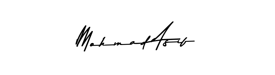 Also You can easily find your signature by using the search form. We will create Mohmad Asif name handwritten signature images for you free of cost using Asem Kandis PERSONAL USE sign style. Mohmad Asif signature style 9 images and pictures png