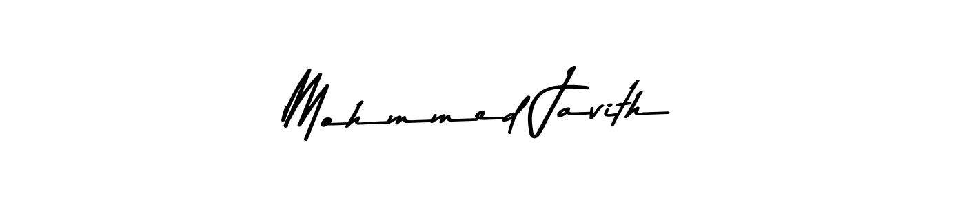 Also we have Mohmmed Javith name is the best signature style. Create professional handwritten signature collection using Asem Kandis PERSONAL USE autograph style. Mohmmed Javith signature style 9 images and pictures png