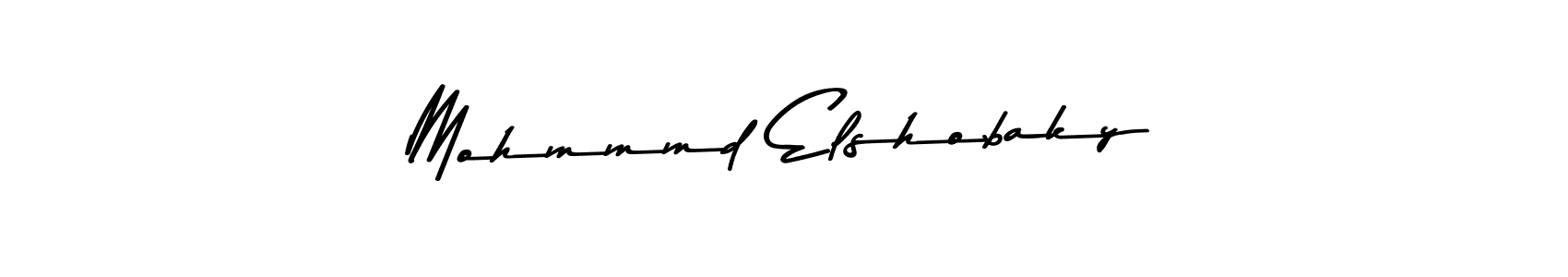 if you are searching for the best signature style for your name Mohmmmd Elshobaky. so please give up your signature search. here we have designed multiple signature styles  using Asem Kandis PERSONAL USE. Mohmmmd Elshobaky signature style 9 images and pictures png