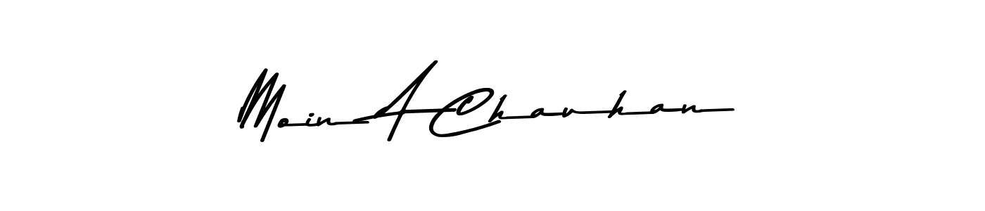 Asem Kandis PERSONAL USE is a professional signature style that is perfect for those who want to add a touch of class to their signature. It is also a great choice for those who want to make their signature more unique. Get Moin A Chauhan name to fancy signature for free. Moin A Chauhan signature style 9 images and pictures png