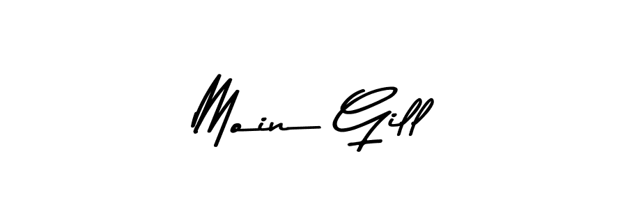 Make a beautiful signature design for name Moin Gill. Use this online signature maker to create a handwritten signature for free. Moin Gill signature style 9 images and pictures png