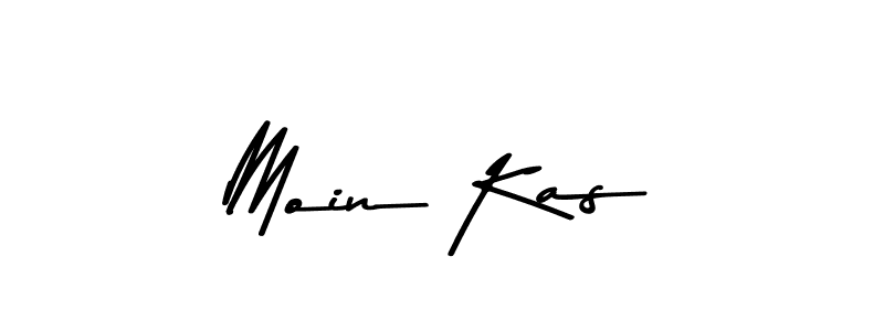 Create a beautiful signature design for name Moin Kas. With this signature (Asem Kandis PERSONAL USE) fonts, you can make a handwritten signature for free. Moin Kas signature style 9 images and pictures png