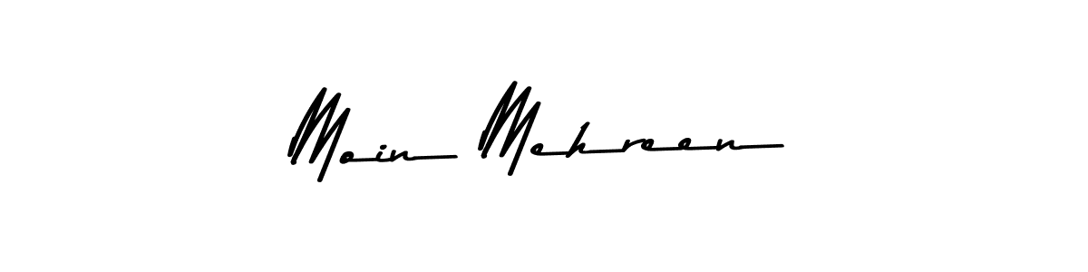 Make a beautiful signature design for name Moin Mehreen. With this signature (Asem Kandis PERSONAL USE) style, you can create a handwritten signature for free. Moin Mehreen signature style 9 images and pictures png