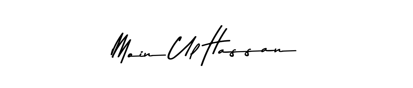 Asem Kandis PERSONAL USE is a professional signature style that is perfect for those who want to add a touch of class to their signature. It is also a great choice for those who want to make their signature more unique. Get Moin Ul Hassan name to fancy signature for free. Moin Ul Hassan signature style 9 images and pictures png