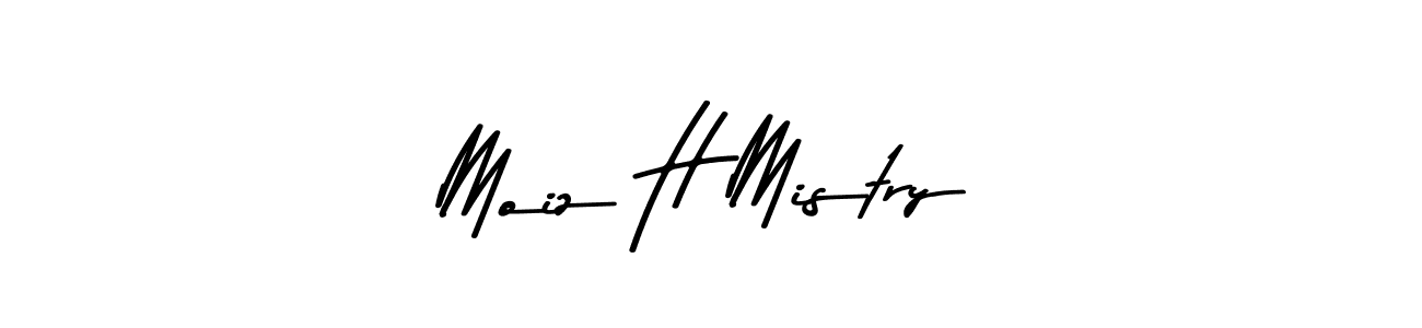 Also we have Moiz H Mistry name is the best signature style. Create professional handwritten signature collection using Asem Kandis PERSONAL USE autograph style. Moiz H Mistry signature style 9 images and pictures png