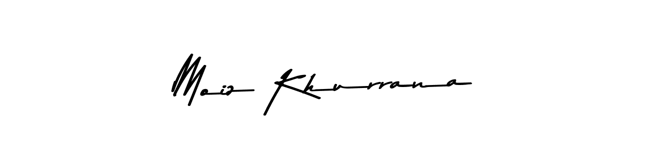 This is the best signature style for the Moiz Khurrana name. Also you like these signature font (Asem Kandis PERSONAL USE). Mix name signature. Moiz Khurrana signature style 9 images and pictures png