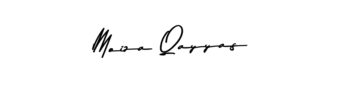 Also You can easily find your signature by using the search form. We will create Moiza Qayyas name handwritten signature images for you free of cost using Asem Kandis PERSONAL USE sign style. Moiza Qayyas signature style 9 images and pictures png