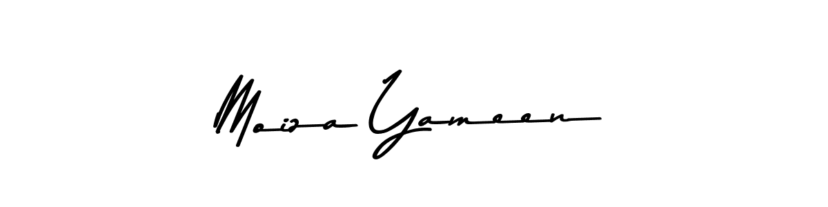 Moiza Yameen stylish signature style. Best Handwritten Sign (Asem Kandis PERSONAL USE) for my name. Handwritten Signature Collection Ideas for my name Moiza Yameen. Moiza Yameen signature style 9 images and pictures png