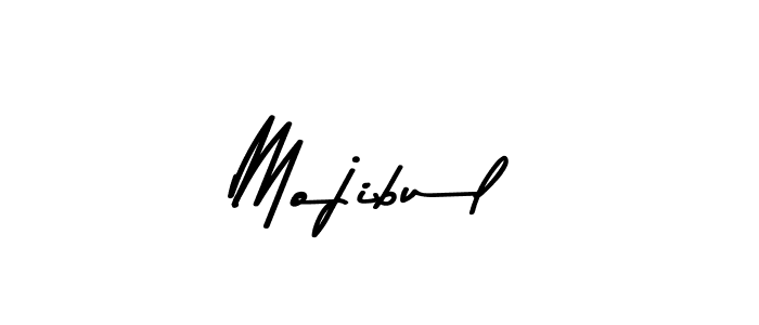 How to make Mojibul name signature. Use Asem Kandis PERSONAL USE style for creating short signs online. This is the latest handwritten sign. Mojibul signature style 9 images and pictures png