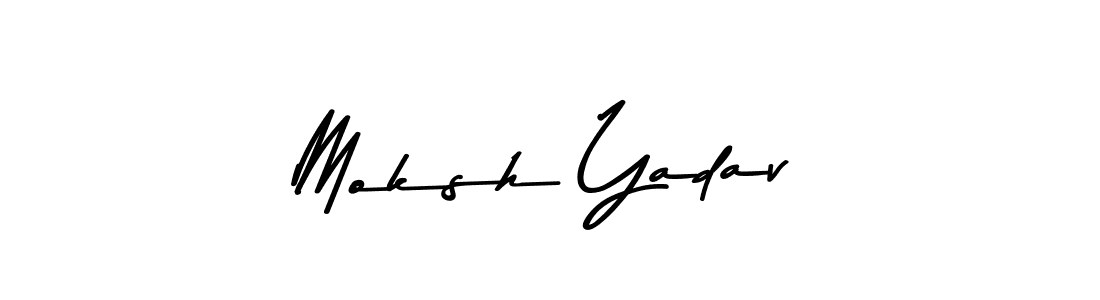 You should practise on your own different ways (Asem Kandis PERSONAL USE) to write your name (Moksh Yadav) in signature. don't let someone else do it for you. Moksh Yadav signature style 9 images and pictures png