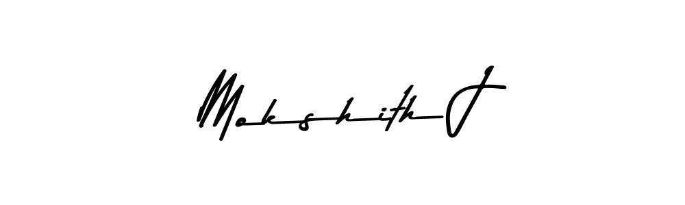 Here are the top 10 professional signature styles for the name Mokshith J. These are the best autograph styles you can use for your name. Mokshith J signature style 9 images and pictures png