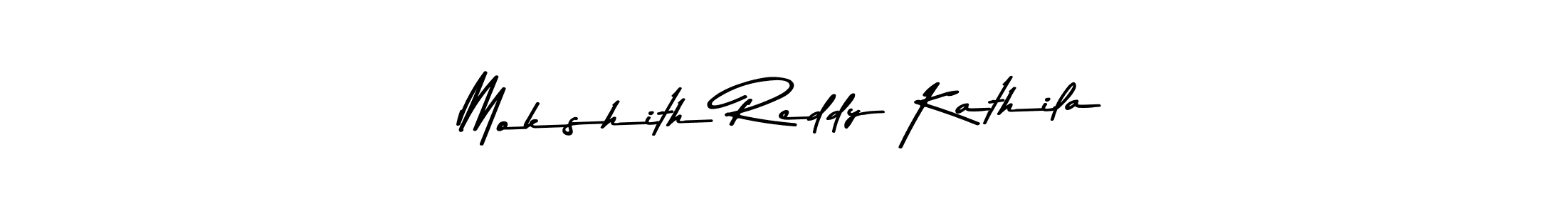 See photos of Mokshith Reddy Kathila official signature by Spectra . Check more albums & portfolios. Read reviews & check more about Asem Kandis PERSONAL USE font. Mokshith Reddy Kathila signature style 9 images and pictures png