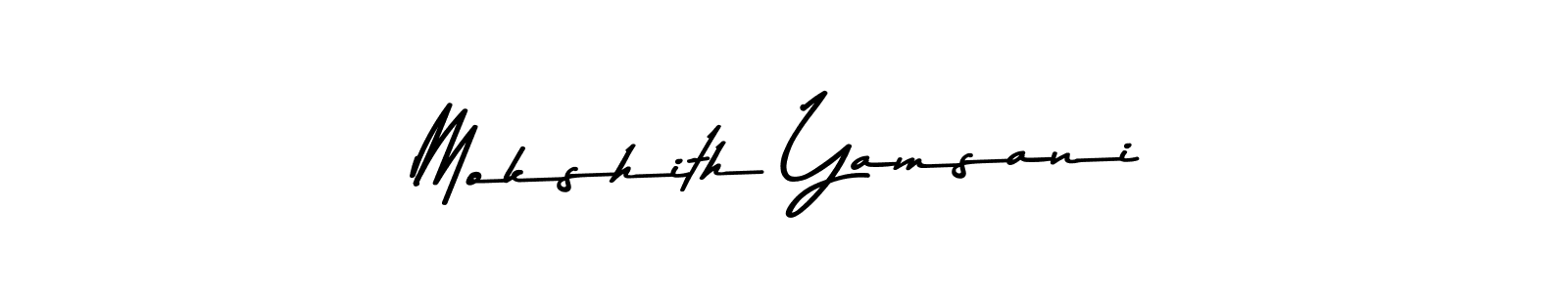 Best and Professional Signature Style for Mokshith Yamsani. Asem Kandis PERSONAL USE Best Signature Style Collection. Mokshith Yamsani signature style 9 images and pictures png