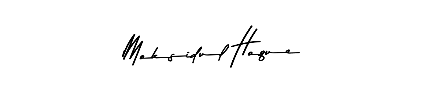 Use a signature maker to create a handwritten signature online. With this signature software, you can design (Asem Kandis PERSONAL USE) your own signature for name Moksidul Hoque. Moksidul Hoque signature style 9 images and pictures png