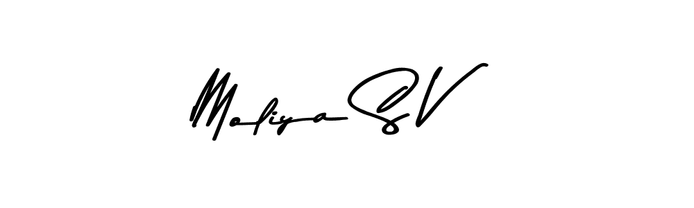 How to make Moliya S V signature? Asem Kandis PERSONAL USE is a professional autograph style. Create handwritten signature for Moliya S V name. Moliya S V signature style 9 images and pictures png